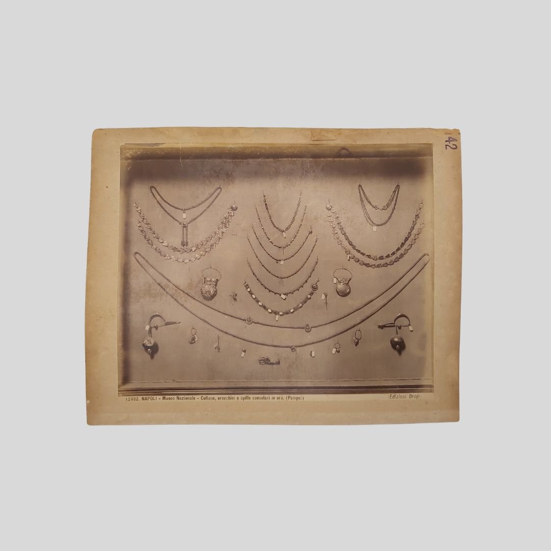 Gioielli. Napoli Museo Nazionale. Edizioni Brogi. | Immagine principale