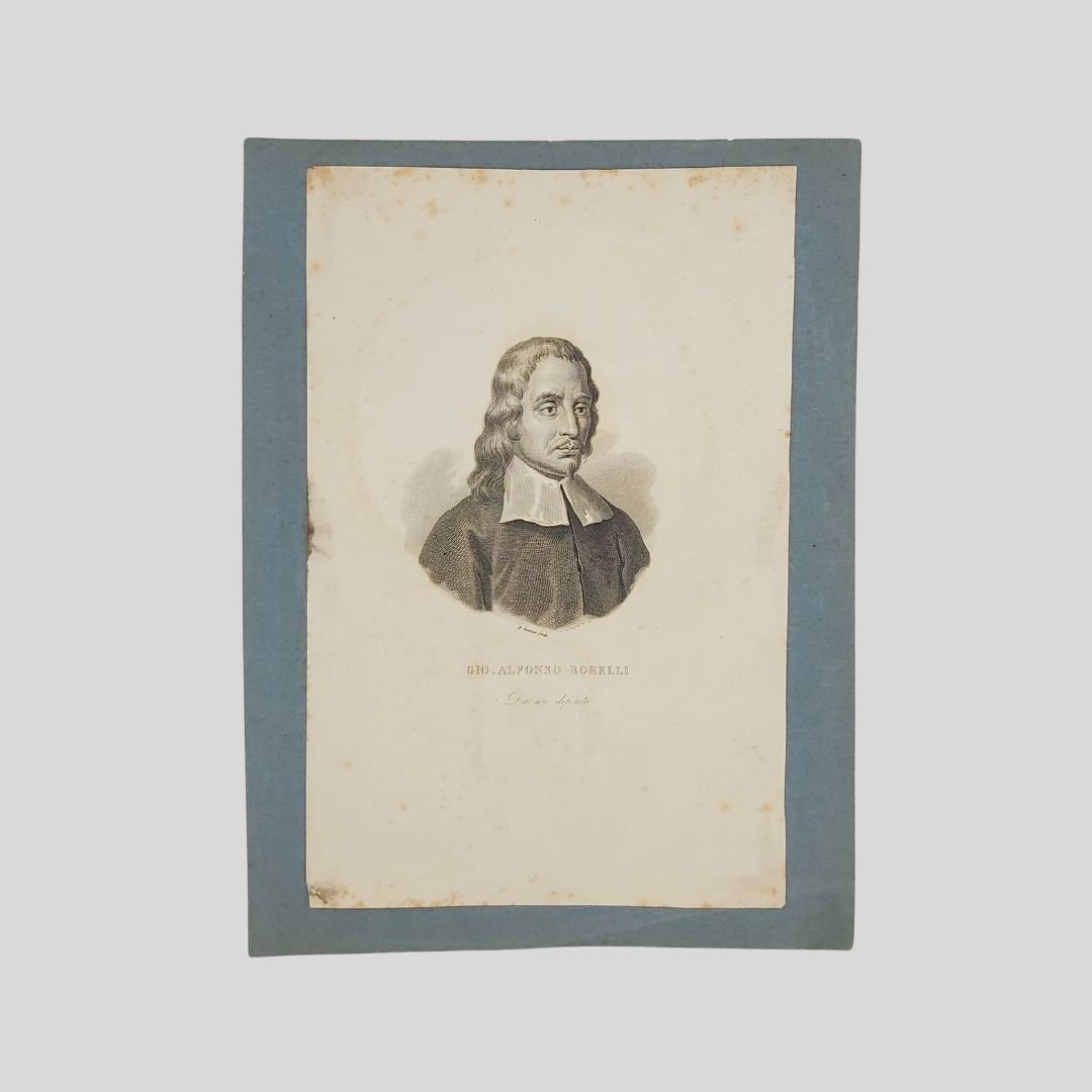 Giovanni Alfonso Borelli [1608-1679] Matematico, astronomo, fisiologo e filosofo.