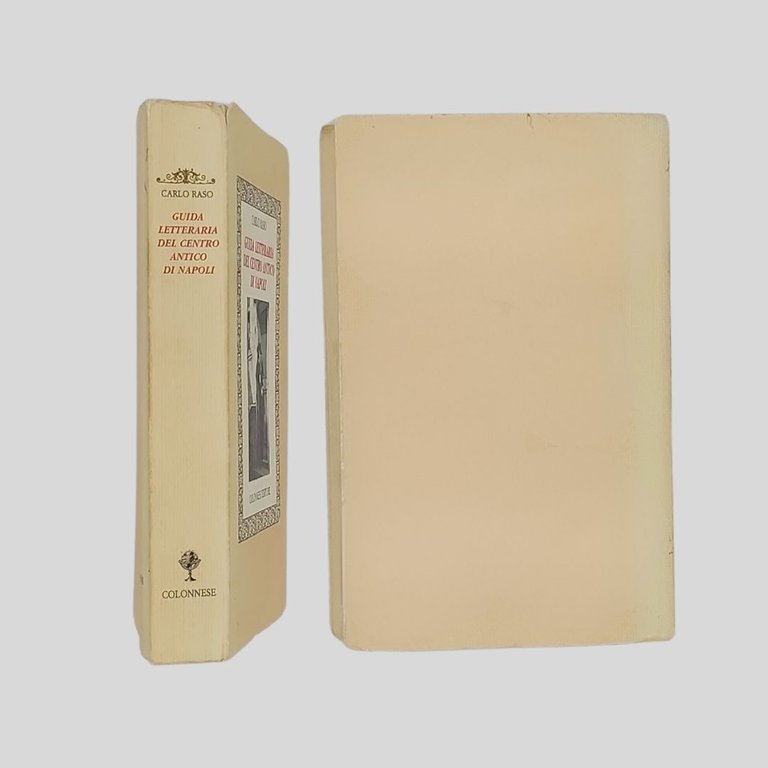 Guida letteraria del centro antico di Napoli.