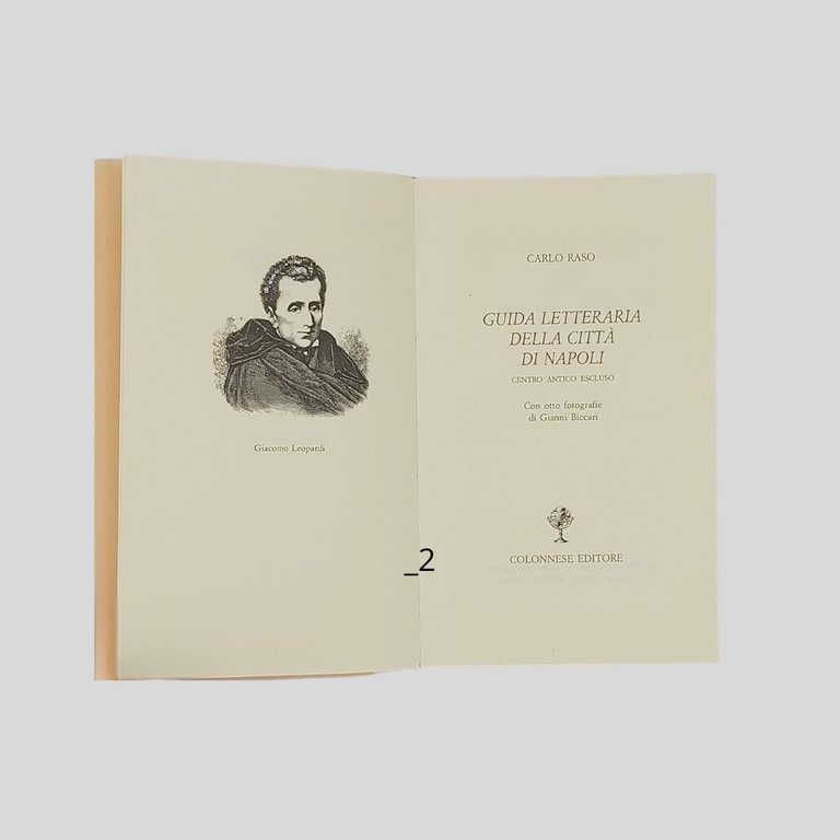 Guida letteraria della città di Napoli.