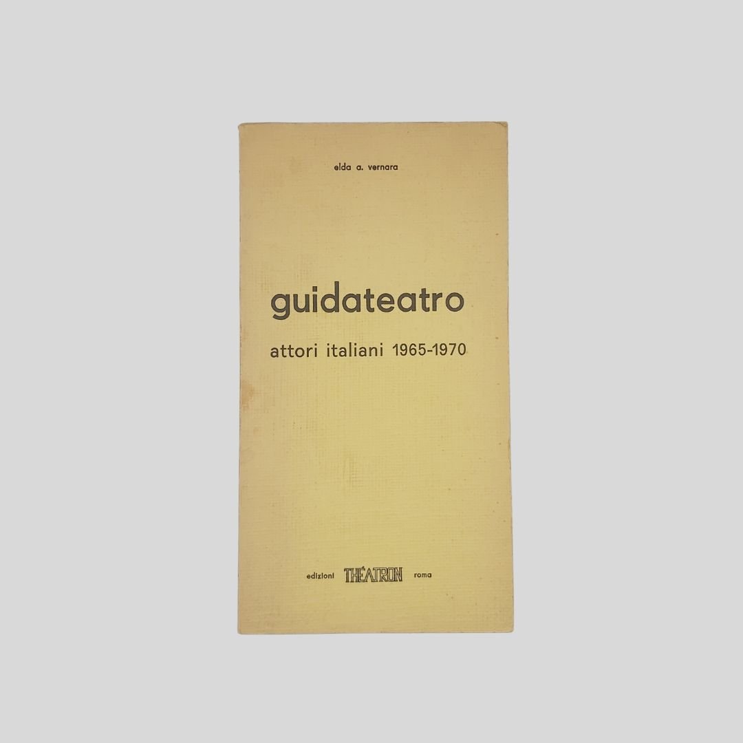 Guidateatro. Attori italiani 1965-70 | Immagine principale