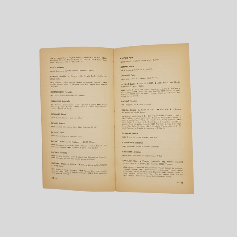 Guidateatro. Attori italiani 1965-70 | Immagine Gallery 2