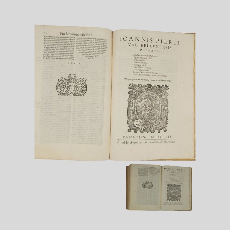 Hieroglyphica, seu de sacris aegyptiorvm, aliarvmque gentivm lieris commentarii. Summa …