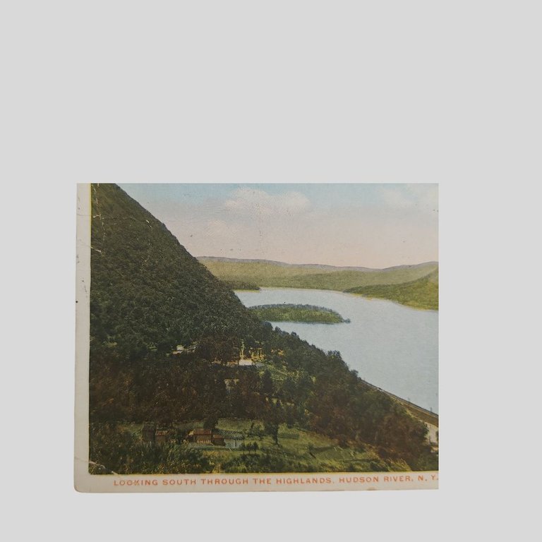 Hudson River, New York. Looking South Through the highlands.