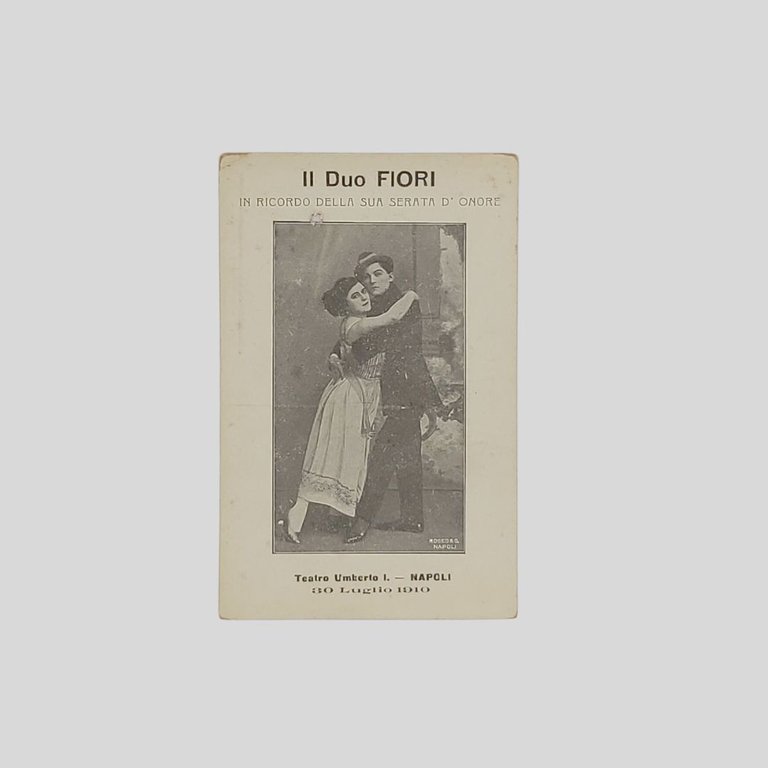 Il Duo Fiori. In ricordo della sua serata d’onore. Teatro …