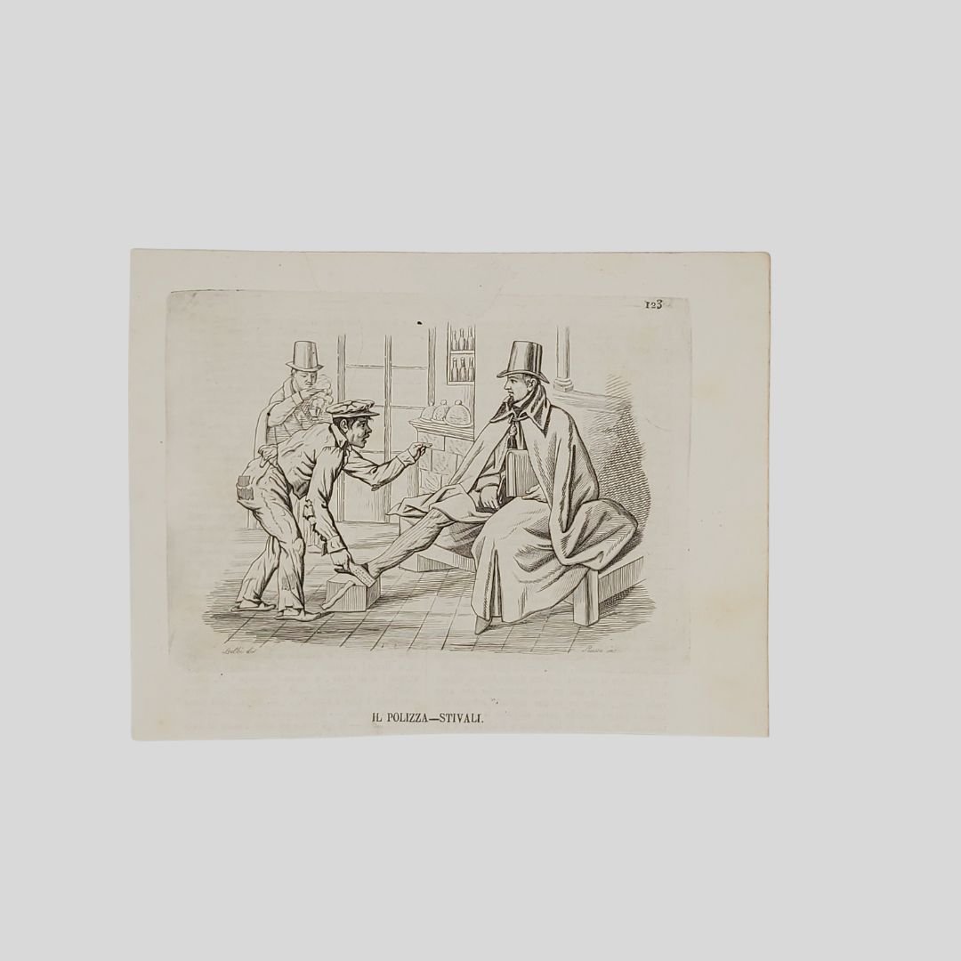Il Polizza Stivali (Il lustrascarpe).