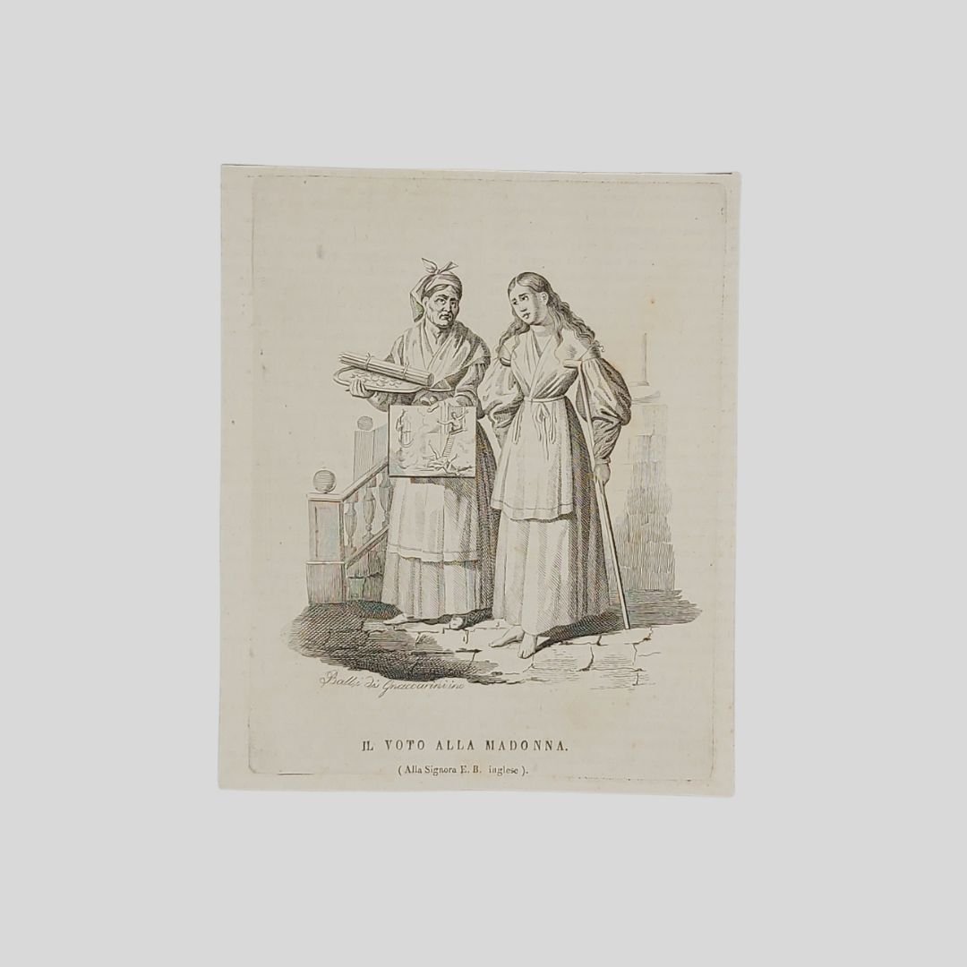 Il voto alla Madonna. (Alla Signora E. B. Inglese).