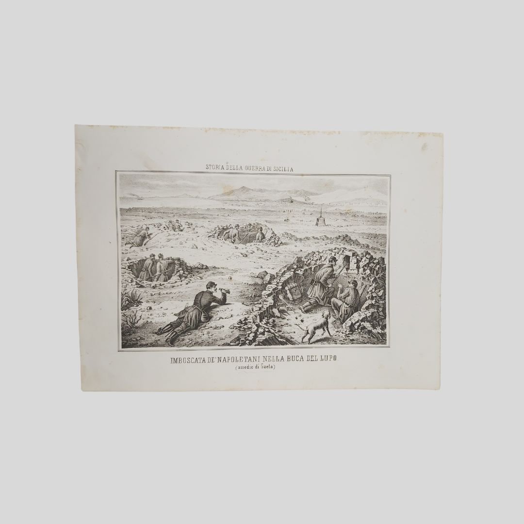 Imboscata de’ napoletani nella buca del lupo. | Immagine principale