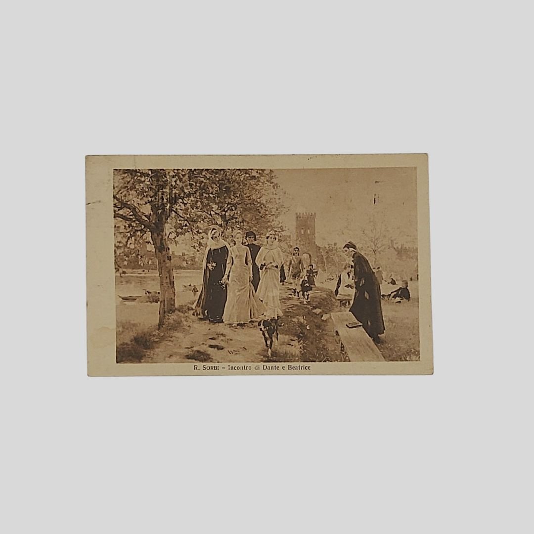 Incontro di Dante e Beatrice.