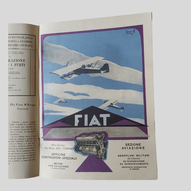 L’Ala d’Italia. Rivista mensile di aeronautica. Nuova serie.