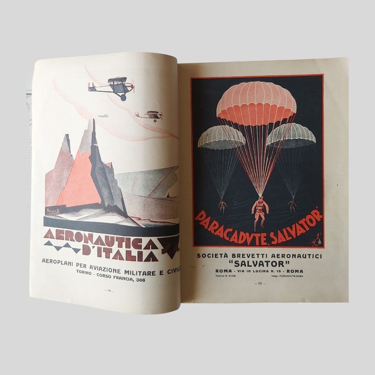 L’Ala d’Italia. Rivista mensile di aeronautica. Nuova serie.
