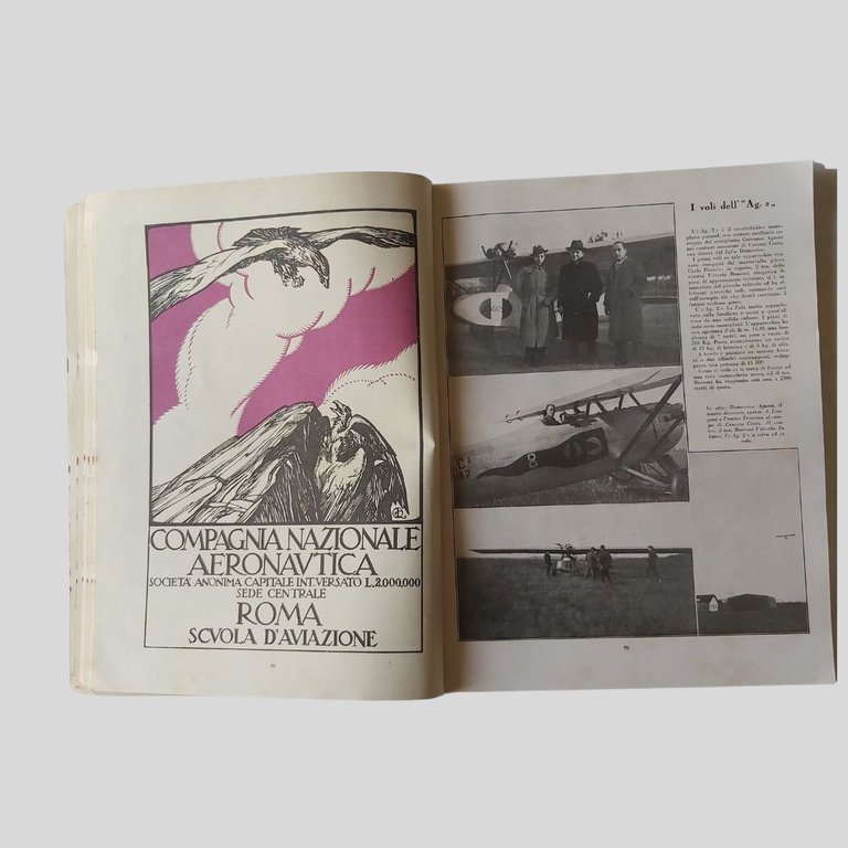 L’Ala d’Italia. Rivista mensile di aeronautica. Nuova serie.