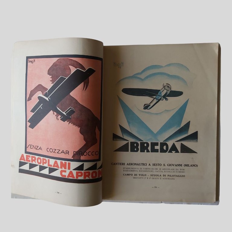 L’Ala d’Italia. Rivista mensile di aeronautica. Nuova serie.