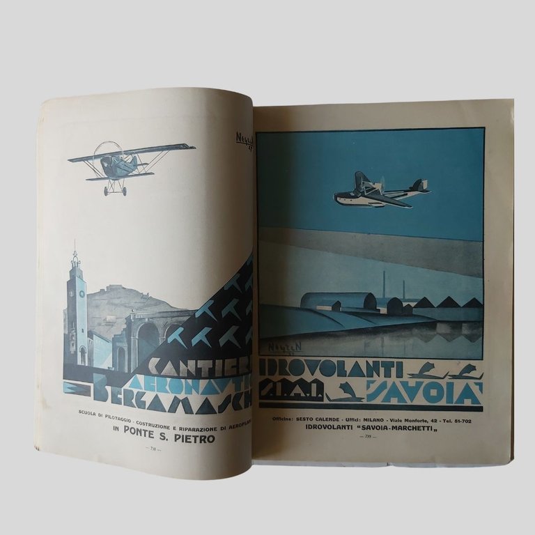 L’Ala d’Italia. Rivista mensile di aeronautica. Nuova serie.