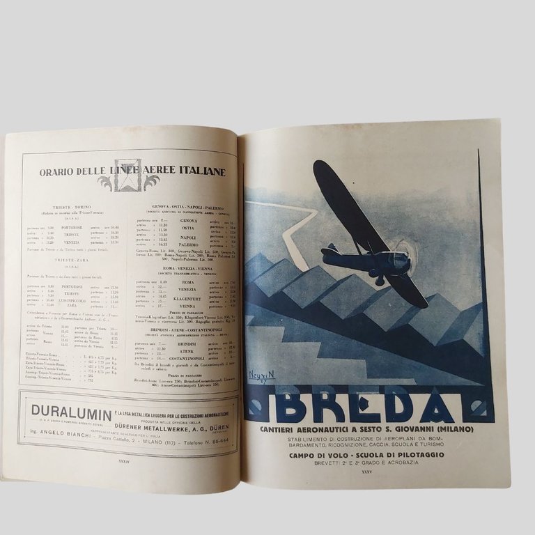 L’Ala d’Italia. Rivista mensile di aeronautica. Nuova serie.