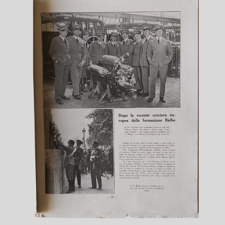 L’Ala d’Italia. Rivista mensile di aeronautica. Nuova serie.