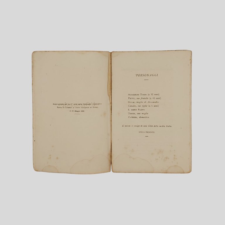 L’Onomastico e Il Duca Massimo. Due atti unici. | Immagine Gallery 3