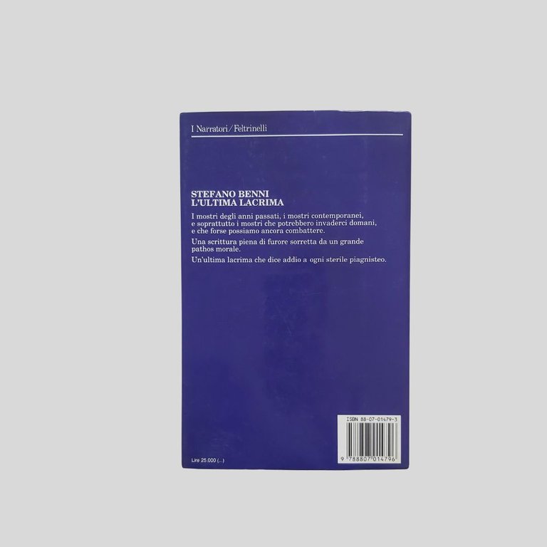 L’ultima lacrima