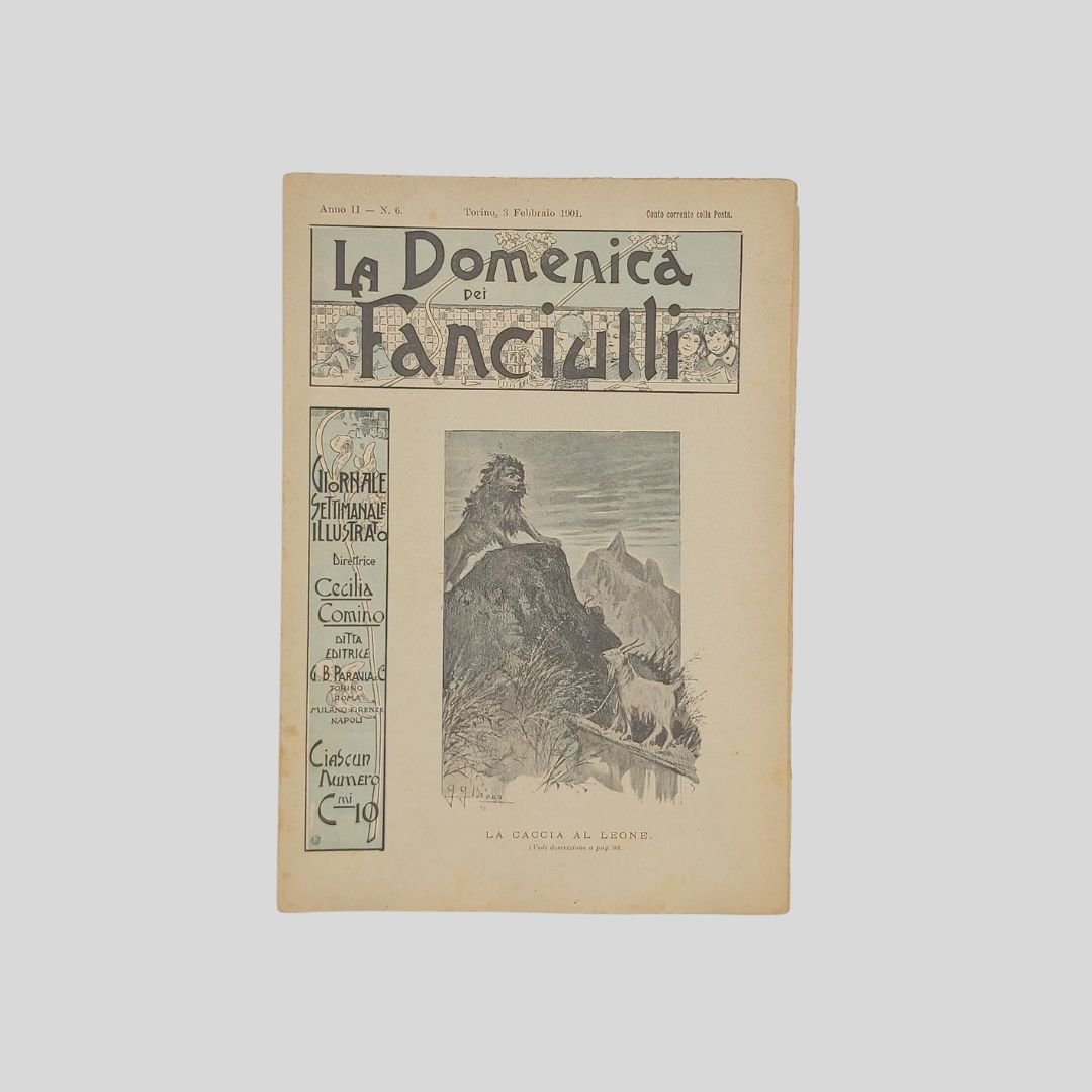 La domenica dei fanciulli. Giornale settimanale illustrato.