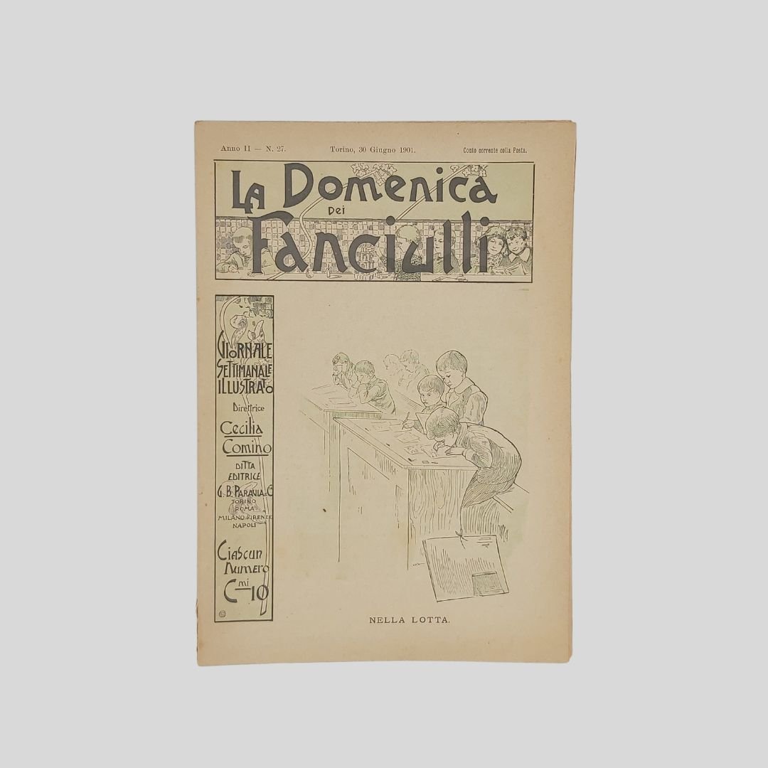 La domenica dei fanciulli. Giornale settimanale illustrato.