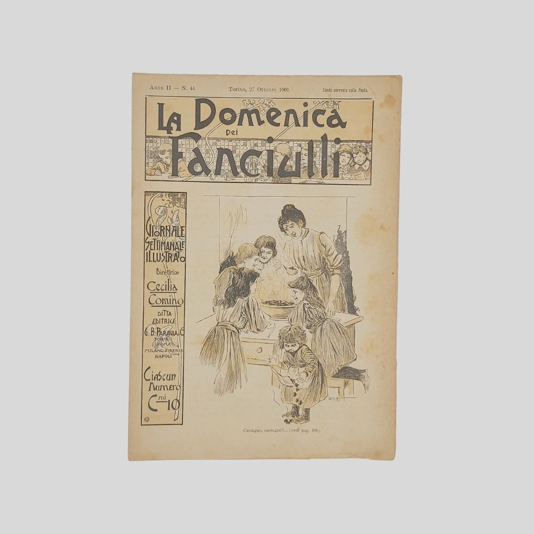 La domenica dei fanciulli. Giornale settimanale illustrato.