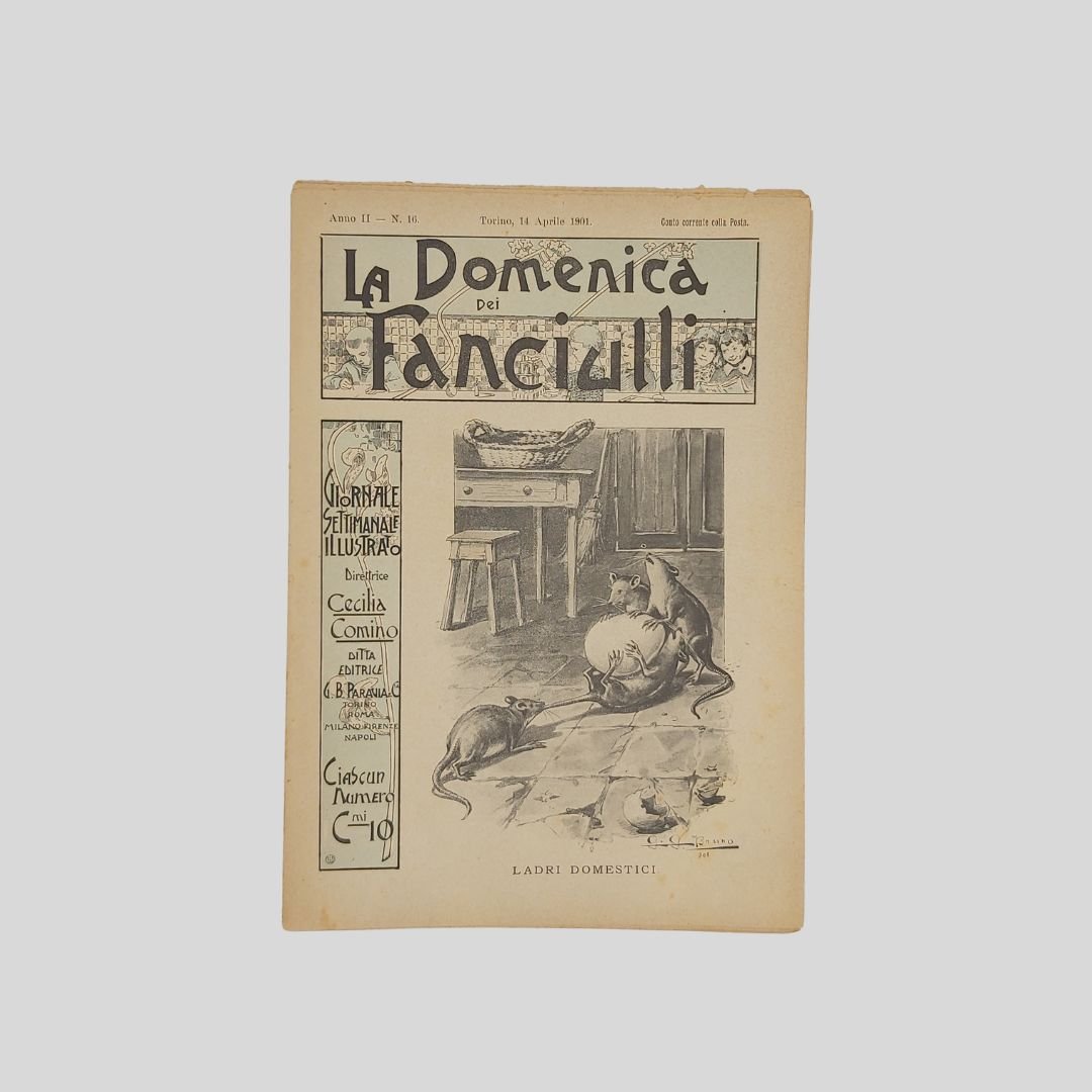 La domenica dei fanciulli. Giornale settimanale illustrato.