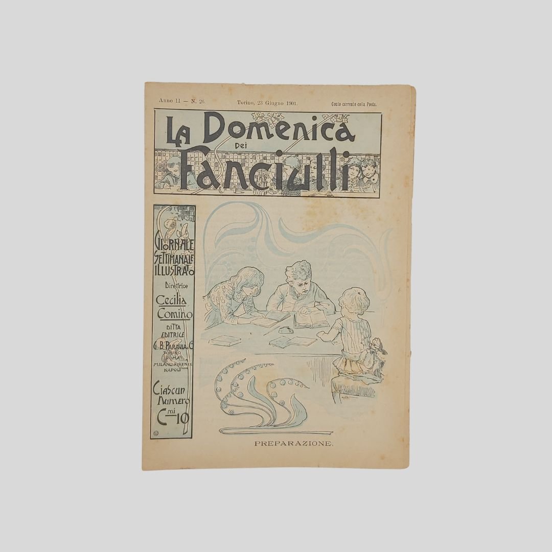 La domenica dei fanciulli. Giornale settimanale illustrato.