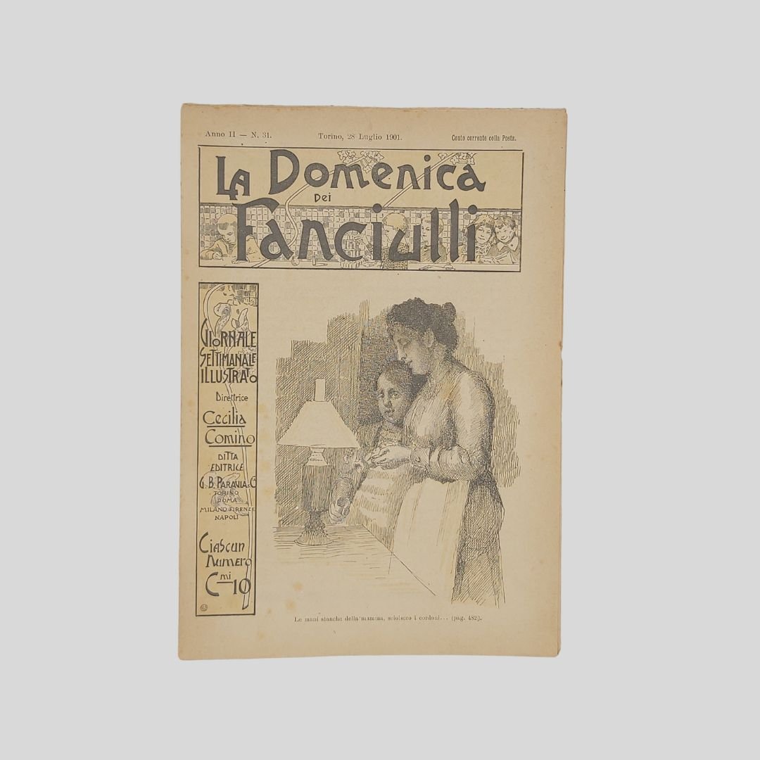 La domenica dei fanciulli. Giornale settimanale illustrato.