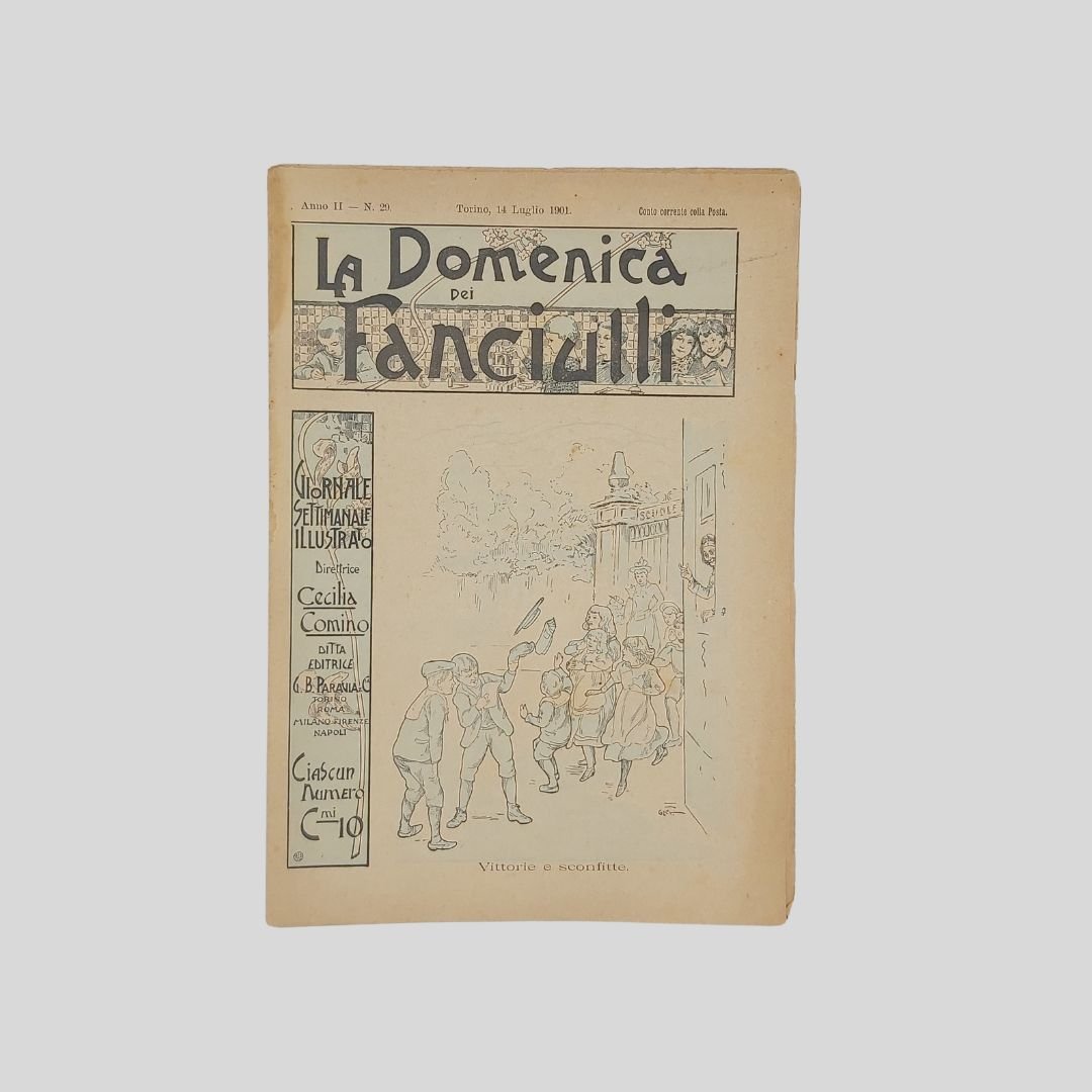 La domenica dei fanciulli. Giornale settimanale illustrato.