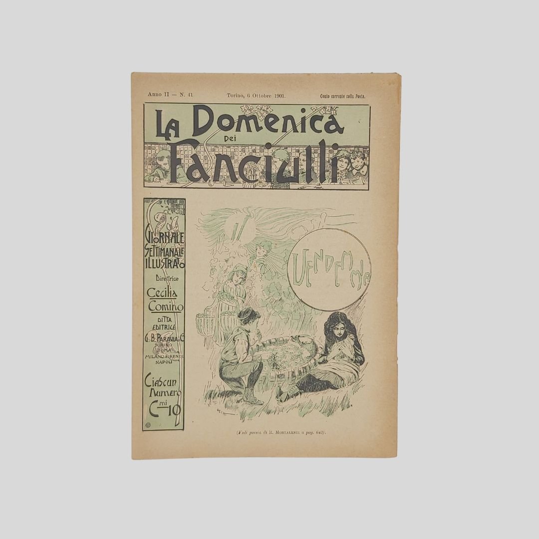La domenica dei fanciulli. Giornale settimanale illustrato.