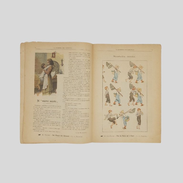 La domenica dei fanciulli. Giornale settimanale illustrato.