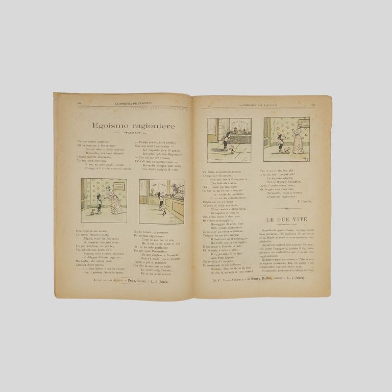 La domenica dei fanciulli. Giornale settimanale illustrato.