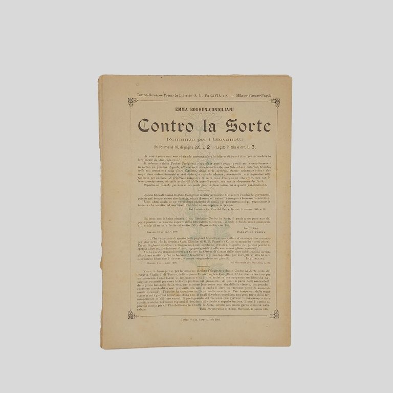 La domenica dei fanciulli. Giornale settimanale illustrato.