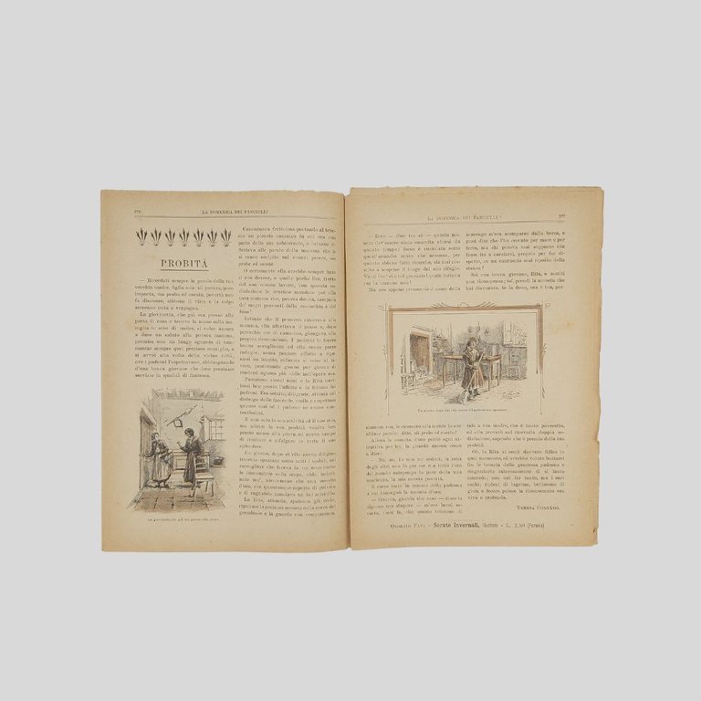 La domenica dei fanciulli. Giornale settimanale illustrato.