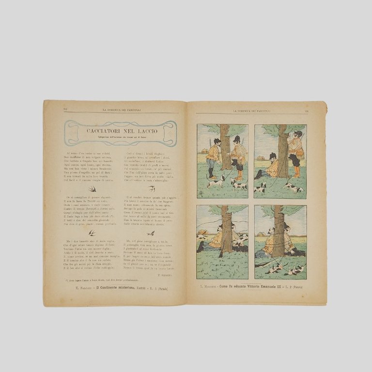 La domenica dei fanciulli. Giornale settimanale illustrato.