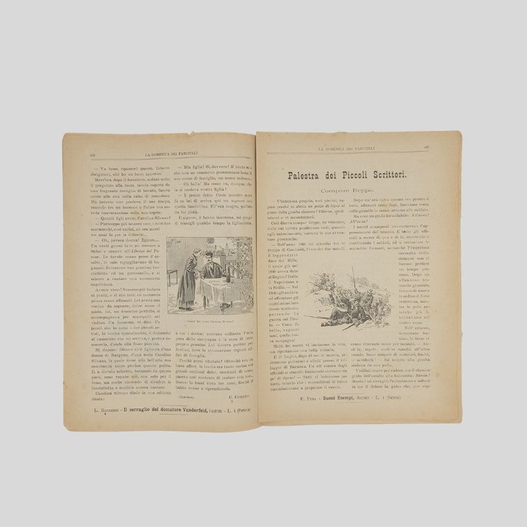 La domenica dei fanciulli. Giornale settimanale illustrato.