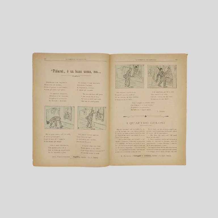 La domenica dei fanciulli. Giornale settimanale illustrato.