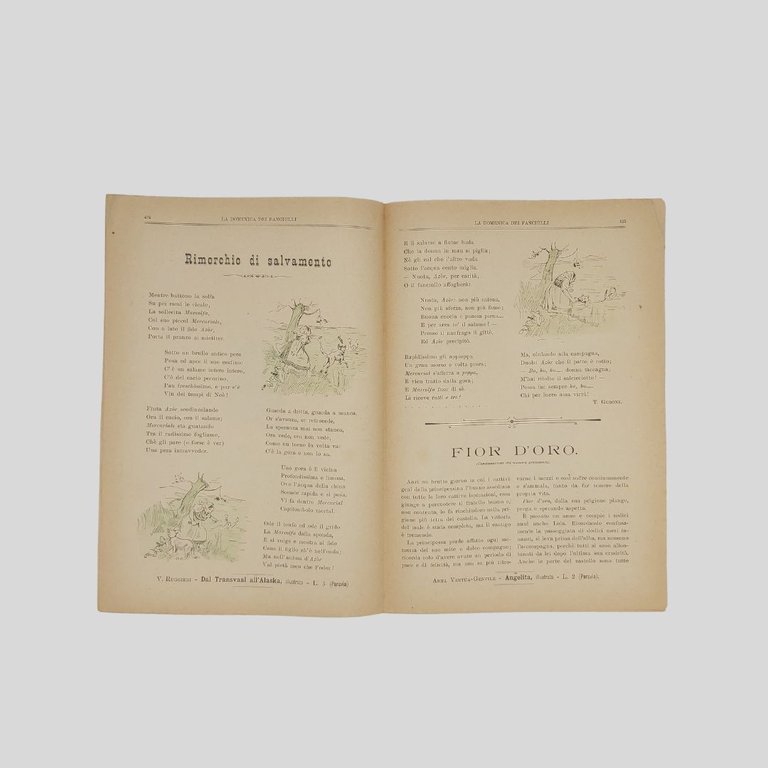 La domenica dei fanciulli. Giornale settimanale illustrato.