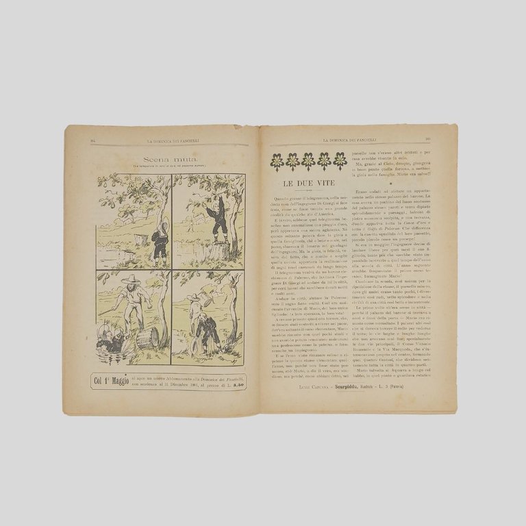 La domenica dei fanciulli. Giornale settimanale illustrato.