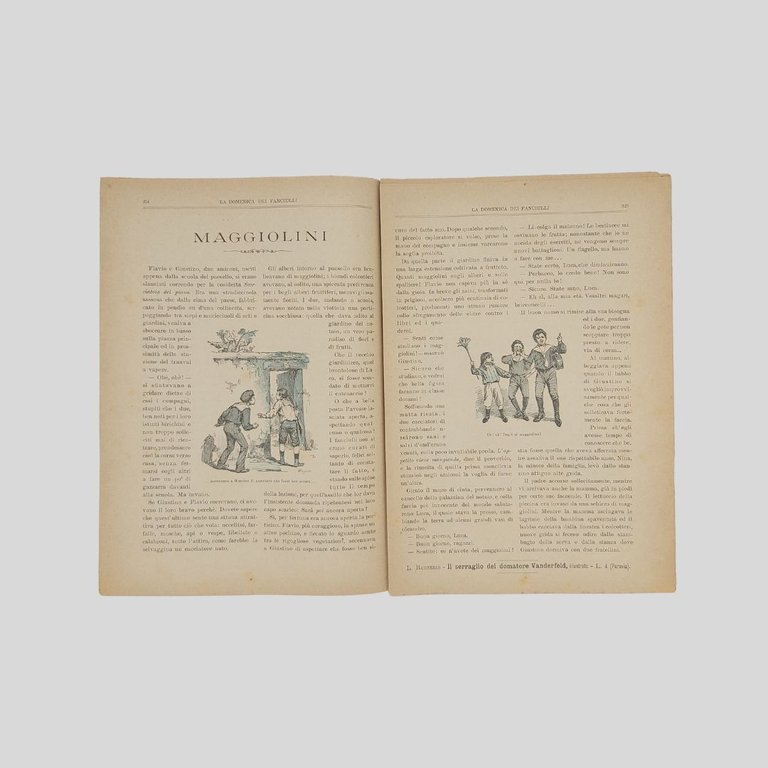 La domenica dei fanciulli. Giornale settimanale illustrato.