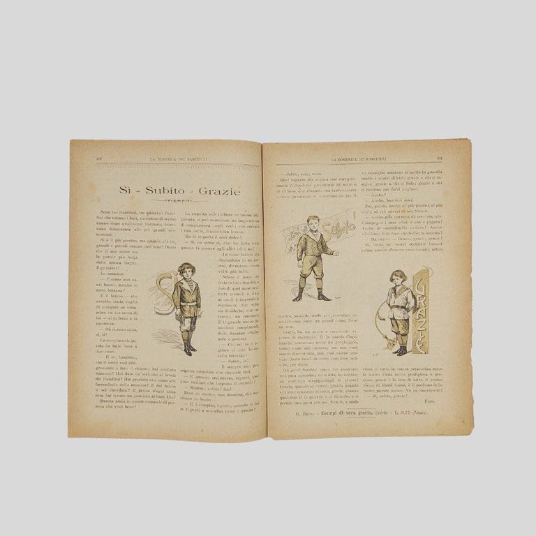 La domenica dei fanciulli. Giornale settimanale illustrato.