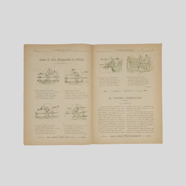 La domenica dei fanciulli. Giornale settimanale illustrato.