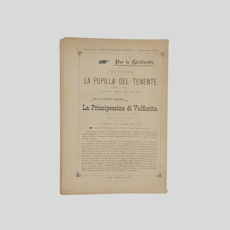 La domenica dei fanciulli. Giornale settimanale illustrato.