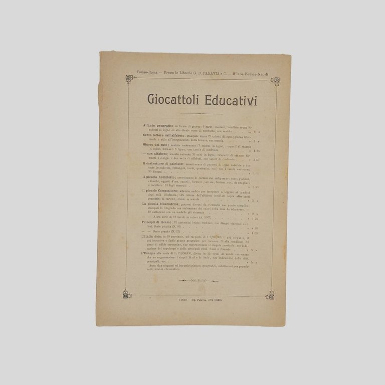 La domenica dei fanciulli. Giornale settimanale illustrato.