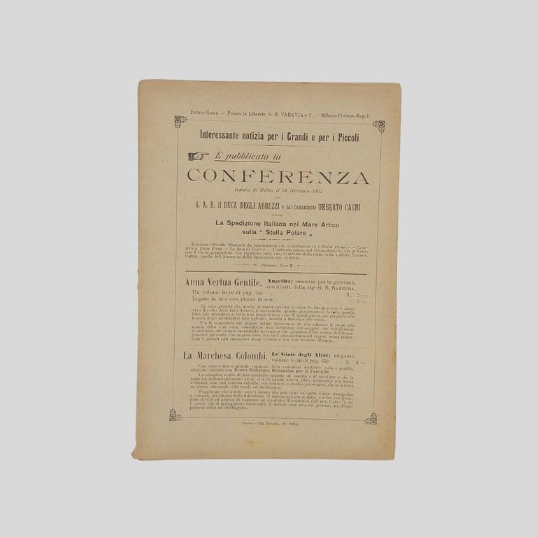 La domenica dei fanciulli. Giornale settimanale illustrato.