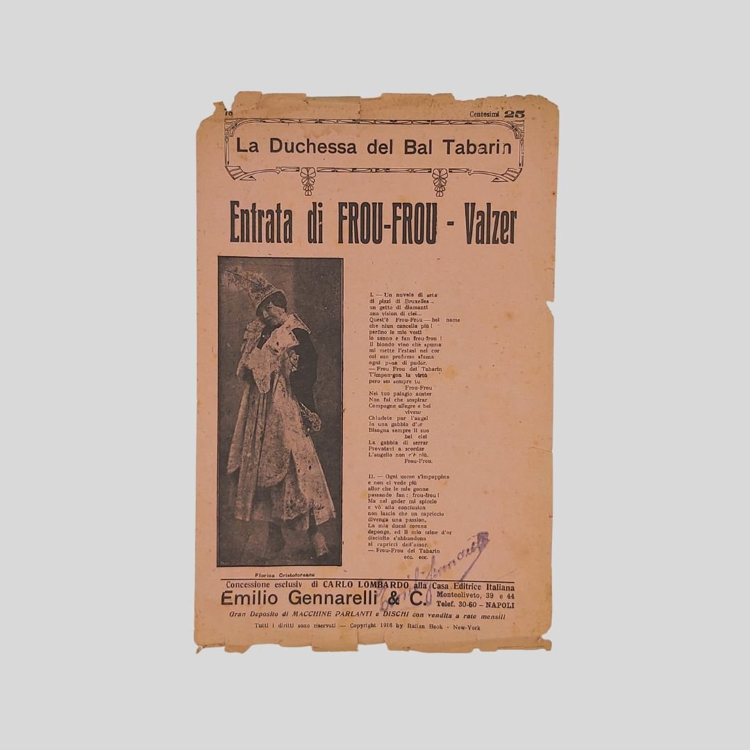 La Duchessa del Bal Tabarin. Entrata di Frou-Frou-Valzer | Immagine principale