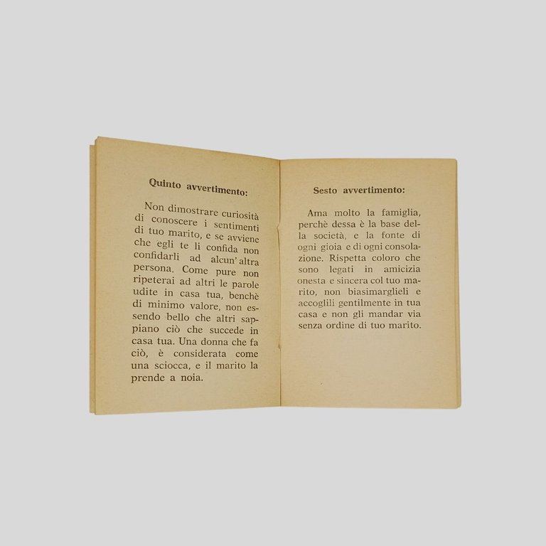 La morale della mamma. Dodici avvertimenti alla futura sposa. Preceduti … | Immagine Gallery 9