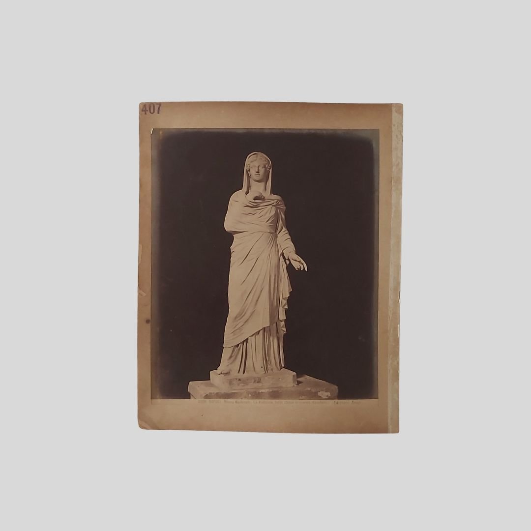 La Pudicizia. Napoli Museo Nazionale. Edizioni Brogi. | Immagine principale