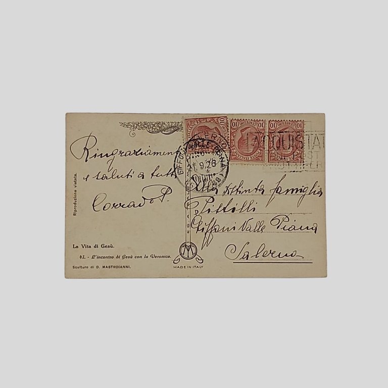 La Vita di Gesù. L’incontro di Gesù con la Veronica.