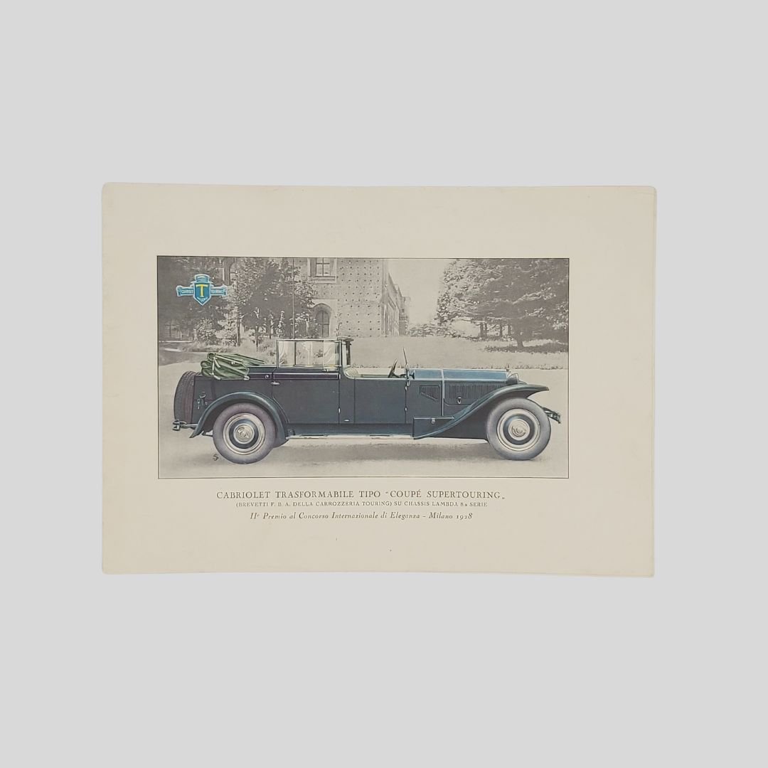 Lancia Lamba Cabriolet Trasformabile Coupé.